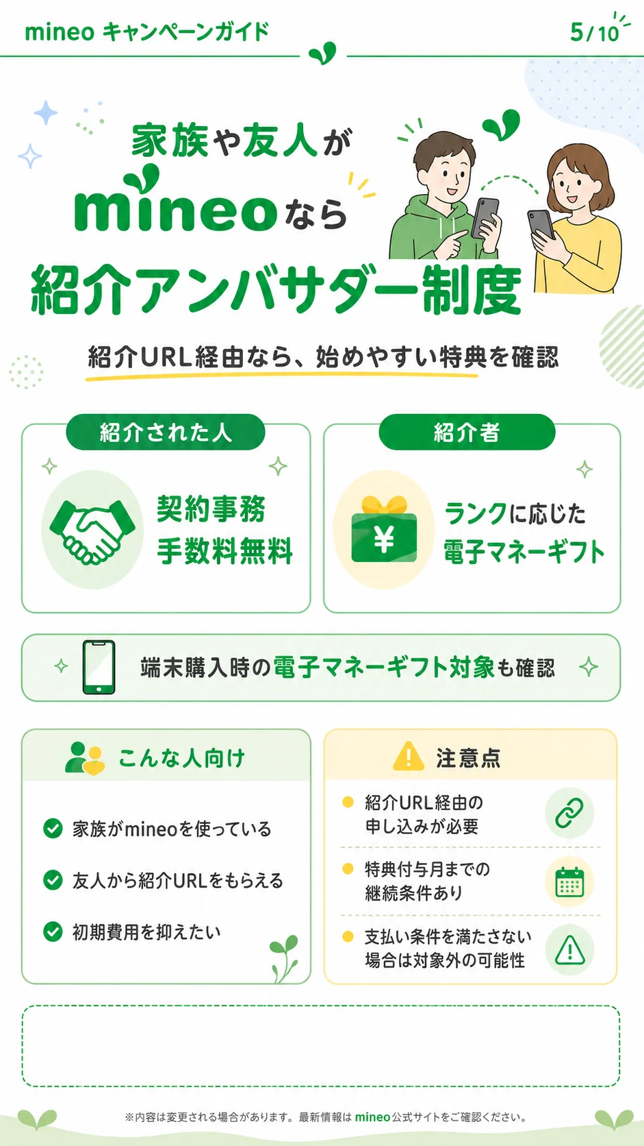 mineo 紹介アンバサダー制度